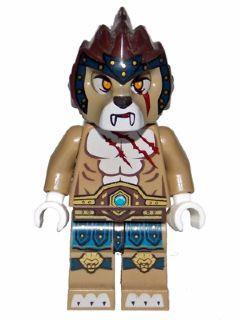 LEGO Minifigure-Longtooth-Legends of Chima-LOC027-Creative Brick Builders